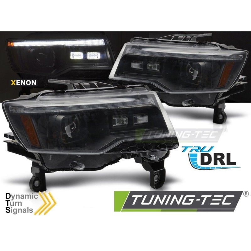 CHRYSLER JEEP GRAND CHEROKEE 14-21 BLACK TUBE LIGHT SEQ HID, Nouveaux produits tuning-tec