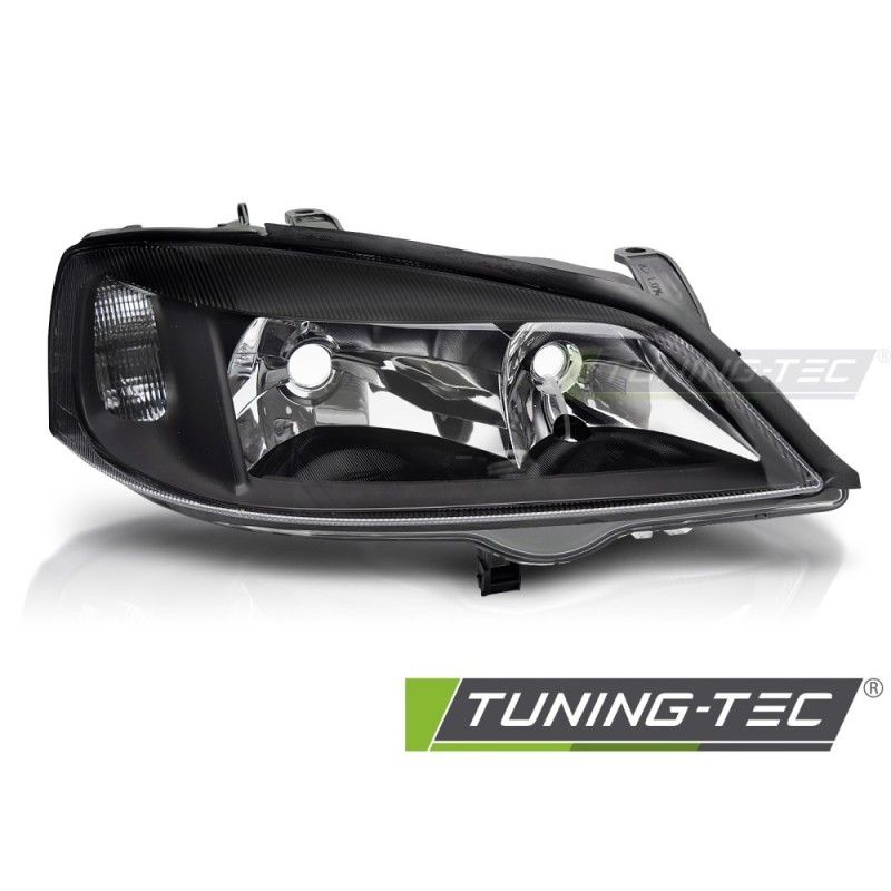 HEADLIGHTS BLACK RIGHT SIDE TYC fits OPEL ASTRA G 97-04, Nouveaux produits tuning-tec