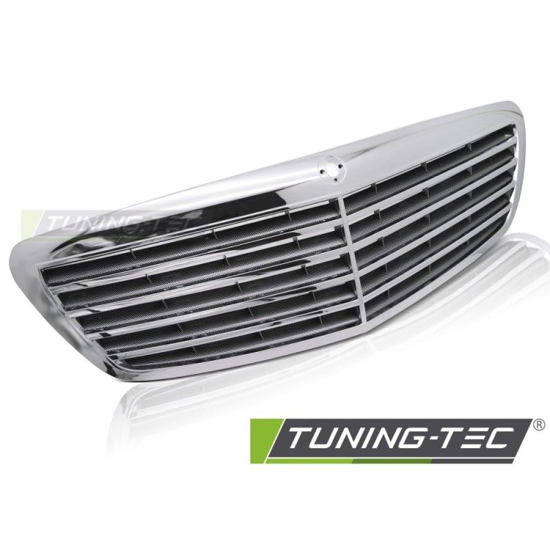 GRILLE CHROME-CARBON LOOK fits MERCEDES S-CLASS W221 05-09, Nouveaux produits tuning-tec