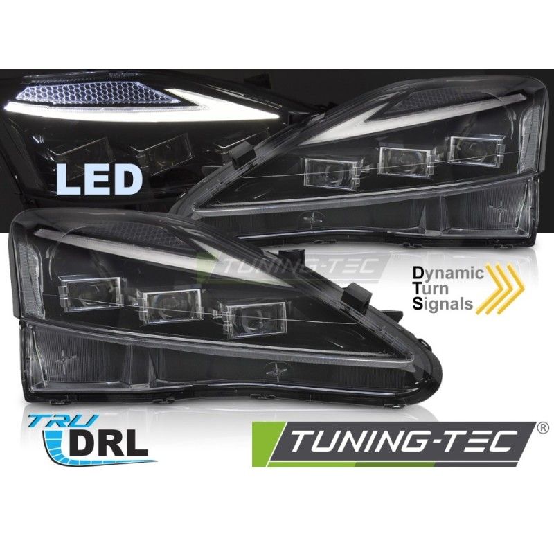 FULL LED HEADLIGHTS LEXUS IS 06-13 LED BLACK, Nouveaux produits tuning-tec FULL LED HEADLIGHTS LEXUS IS 06-13 LED BLACK, Nouveaux produits tuning-tec