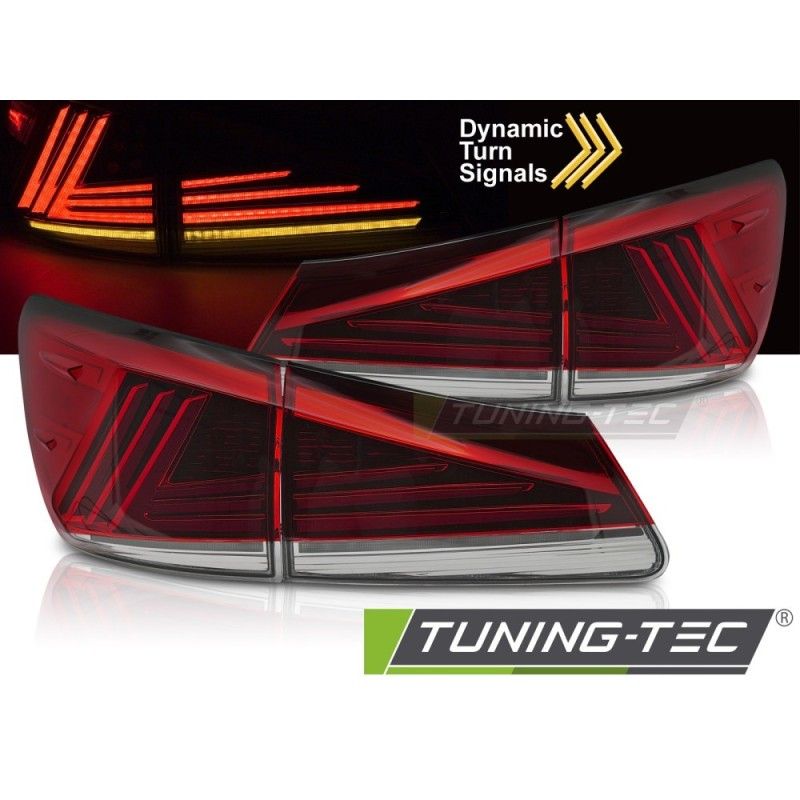 LED TAIL LIGHTS RED LED SQL fits LEXUS IS II 06-13, Nouveaux produits tuning-tec