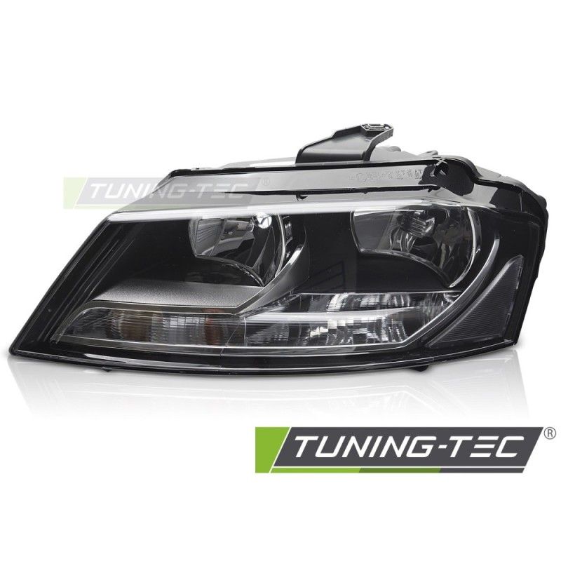 HEADLIGHT BLACK LEFT SIDE TYC fits AUDI A3 8P 08-12, Nouveaux produits tuning-tec