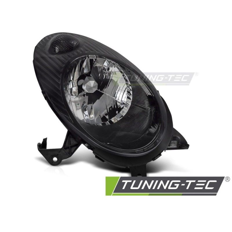 HEADLIGHT BLACK RIGHT SIDE TYC fits NISSAN MICRA K12 03-07, Nouveaux produits tuning-tec