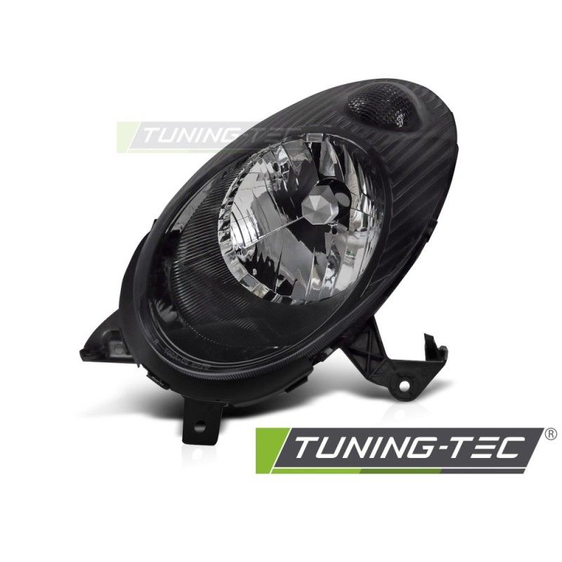 HEADLIGHT BLACK RIGHT SIDE TYC fits NISSAN MICRA K12 03-07, Nouveaux produits tuning-tec