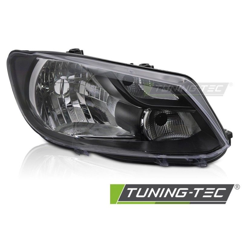 HEADLIGHT BLACK RIGHT SIDE H4 TYC fits VW CADDY 11-14, Nouveaux produits tuning-tec