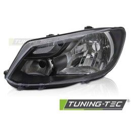 HEADLIGHT BLACK LEFT SIDE H4 TYC fits VW CADDY 11-14, Nouveaux produits tuning-tec
