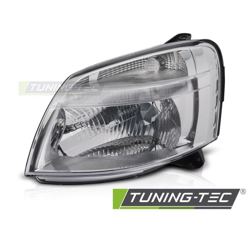 HEADLIGHT CHROME LEFT SIDE TYC fits CITROEN BERLINGO PEUGEOT PARTNER 02-10, Nouveaux produits tuning-tec