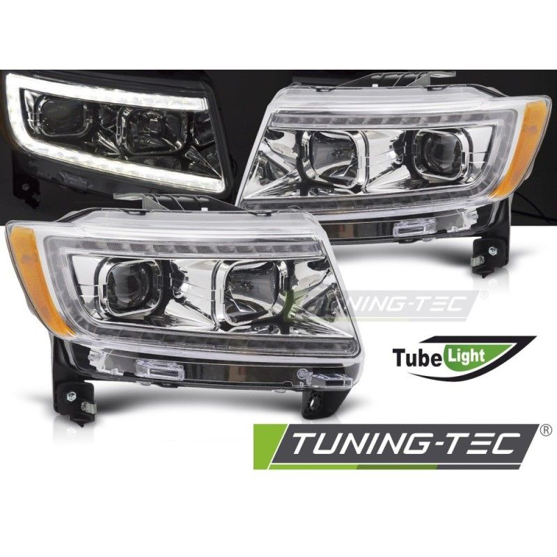 CHRYSLER JEEP GRAND CHEROKEE 11-13 TUBE LIGHT CHROME, Nouveaux produits tuning-tec