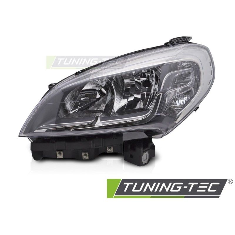 HEADLIGHT LEFT SIDE CHROME TYC fits FIAT DOBLO 14-22, Nouveaux produits tuning-tec