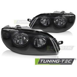 HEADLIGHTS BLACK TYC fits FIAT PUNTO 2 FL 03-07, Nouveaux produits tuning-tec