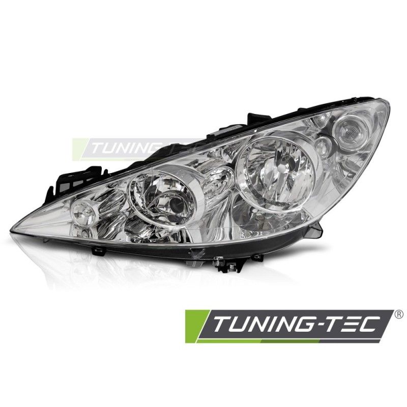 HEADLIGHT CHROME LED LEFT SIDE TYC fits PEUGEOT 308 07-10, Nouveaux produits tuning-tec