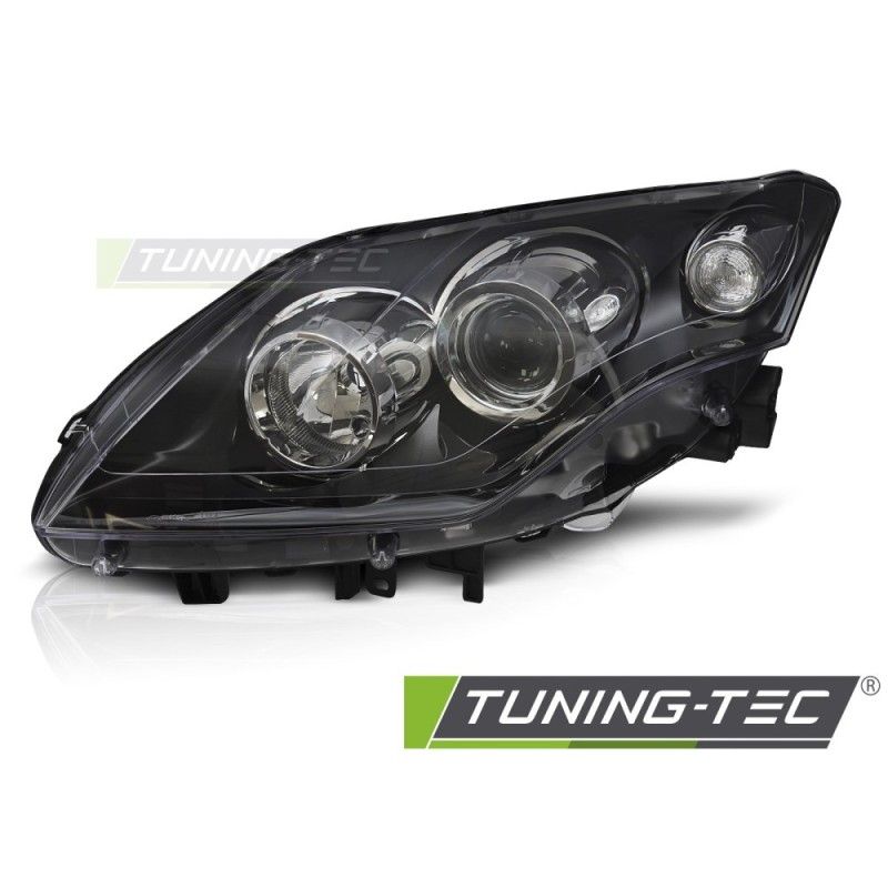 HEADLIGHT BLACK LEFT SIDE TYC fits RENAULT LAGUNA III 07-11, Nouveaux produits tuning-tec