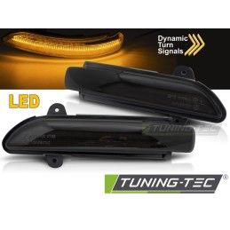 SIDE DIRECTION IN THE MIRROR SMOKE LED SEQ fits MERCEDES W211 C219 W221 C216, Nouveaux produits tuning-tec
