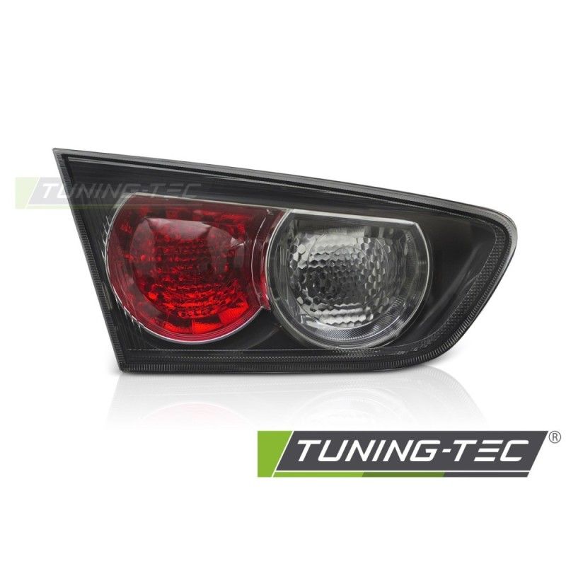 TAIL LIGHT BLACK LEFT SIDE TYC FLAP fits MITSUBISHI LANCER 4D 08-16, Nouveaux produits tuning-tec