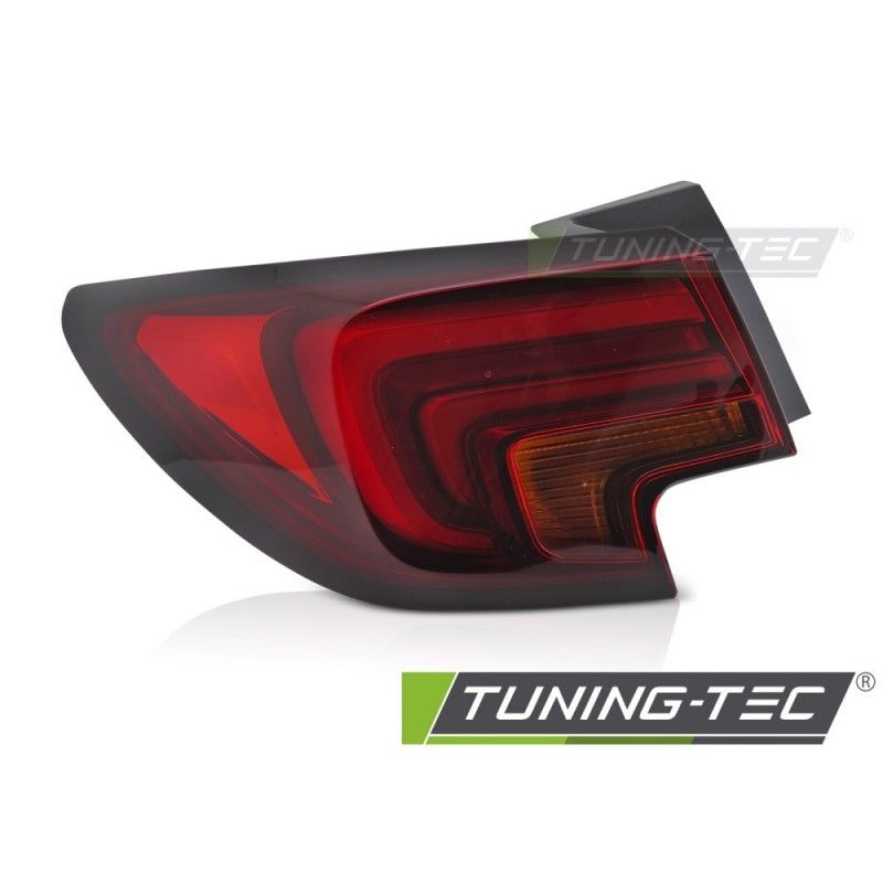 LED TAIL LIGHT RED SMOKE LEFT SIDE TYC fits OPEL ASTRA K 15-19 HB, Nouveaux produits tuning-tec