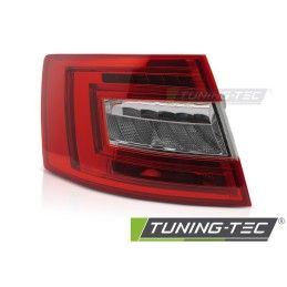 LED TAIL LIGHT RED WHITE LEFT SIDE TYC fits SKODA OCTAVIA III 12-16 LIFTBACK, Nouveaux produits tuning-tec