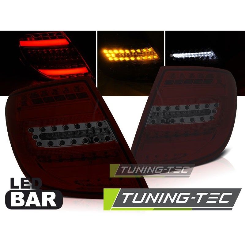 MERCEDES C-KLASA W204 KOMBI 07-10 RED SMOKE LED BAR, Nouveaux produits tuning-tec
