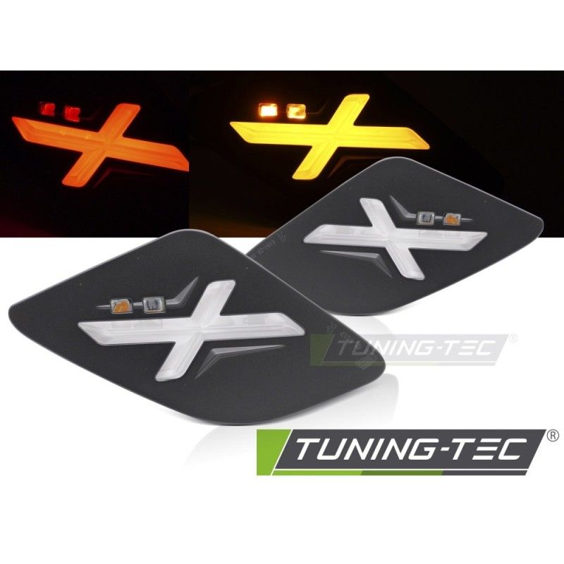 REAR DIRECTION BLACK LED fits VESPA GTS / GTV 300cc, Nouveaux produits tuning-tec
