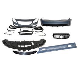 Kit De Carrosserie Mercedes W117 13-16 4P / SW LCI Look AMG A45 Calandre, Nouveaux produits eurolineas