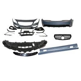 Kit De Carrosserie Mercedes W117 13-16 4P / SW LCI Look AMG A45 Calandre, Nouveaux produits eurolineas