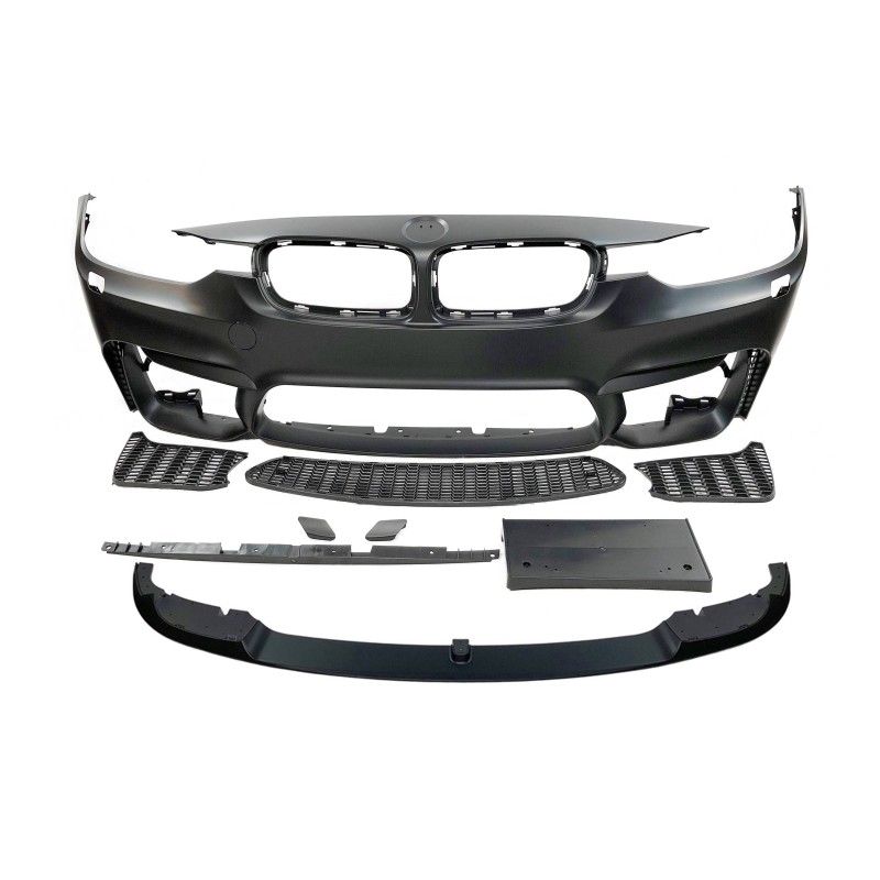 Pare-Choc Avant BMW F30-F31 Look M4 Lip Spoiler ABS, Nouveaux produits eurolineas Pare-Choc Avant BMW F30-F31 Look M4 Lip Spoiler ABS, Nouveaux produits eurolineas