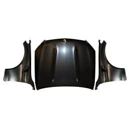 Capot Et Ailettes Mercedes W205 2014-2021 4P/COUPE/ESTATE Look GT, Nouveaux produits eurolineas