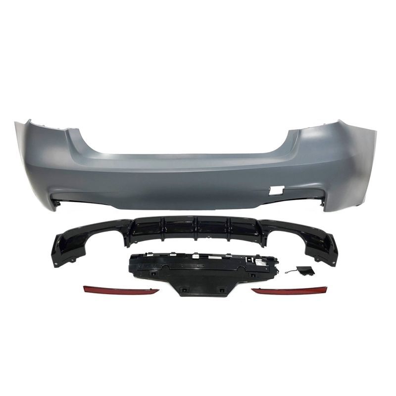 Pare-Choc Arrière BMW F30 Look M Performance 2 Sortie double, Nouveaux produits eurolineas Pare-Choc Arrière BMW F30 Look M Performance 2 Sortie double, Nouveaux produits eurolineas