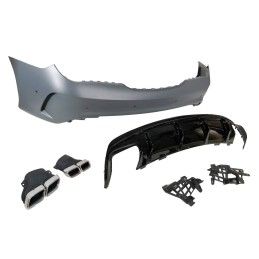 Pare-Choc Arièrre Mercedes W117 2013-2018 LCI 4P / SW Look AMG A45, Nouveaux produits eurolineas Pare-Choc Arièrre Mercedes W117 2013-2018 LCI 4P / SW Look AMG A45, Nouveaux produits eurolineas