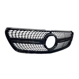 Calandre Mercedes Vito W447 2016-2020 Look Diamond Full Black, Nouveaux produits eurolineas Calandre Mercedes Vito W447 2016-2020 Look Diamond Full Black, Nouveaux produits eurolineas