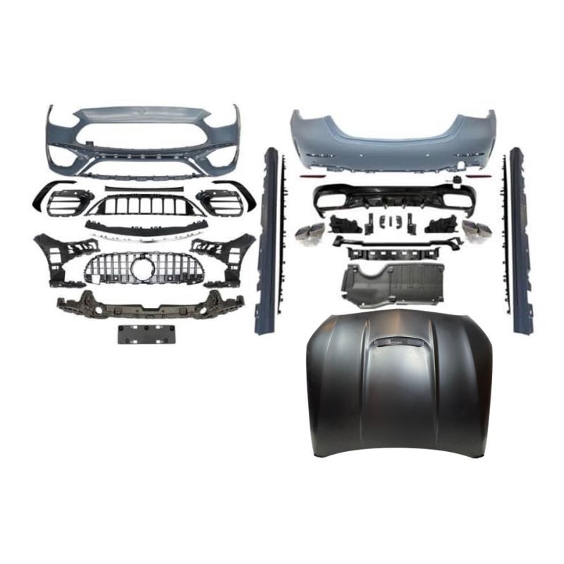 Kit De Carrosserie Mercedes W206 4 Portes Look AMG C63, Nouveaux produits eurolineas