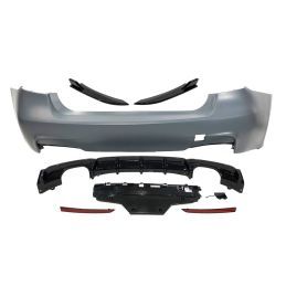 Pare-Choc Arrière BMW F30 Look M Performance 2 Sortie double Pointe arrière, Nouveaux produits eurolineas