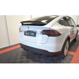 RAJOUT DU PARE-CHOCS ARRIERE TESLA MODEL X Noir Brillant