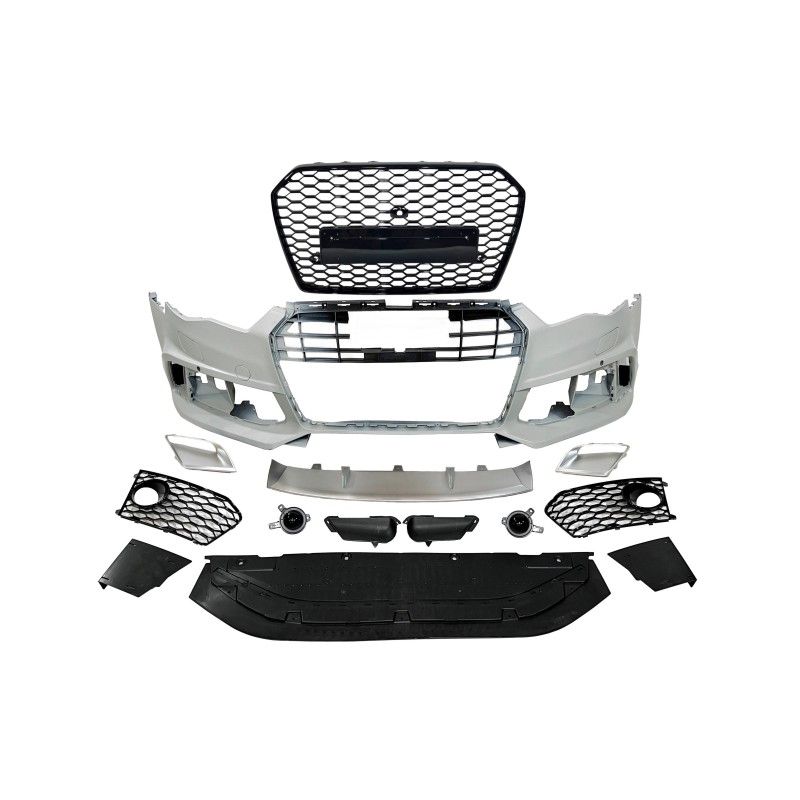 Pare-Choc Avant Audi A6 2015-2018 C7 Look RS6 Caméra, Nouveaux produits eurolineas