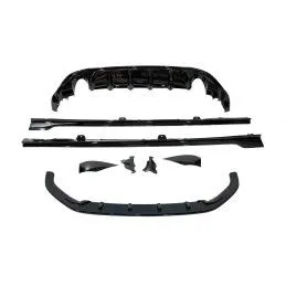 Kit De Carrosserie Volkswagen Golf 7.5 GTI Look TCR Noir brillant, Nouveaux produits eurolineas