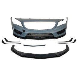 Pare-Choc Avant Mercedes W117 13-15 4P / SW Look AMG A45 Déflecteur, Nouveaux produits eurolineas