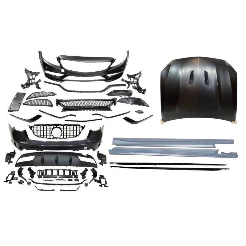 Kit De Carrosserie Mercedes W205 SW 2014-2018 Look C63, Nouveaux produits eurolineas Kit De Carrosserie Mercedes W205 SW 2014-2018 Look C63, Nouveaux produits eurolineas