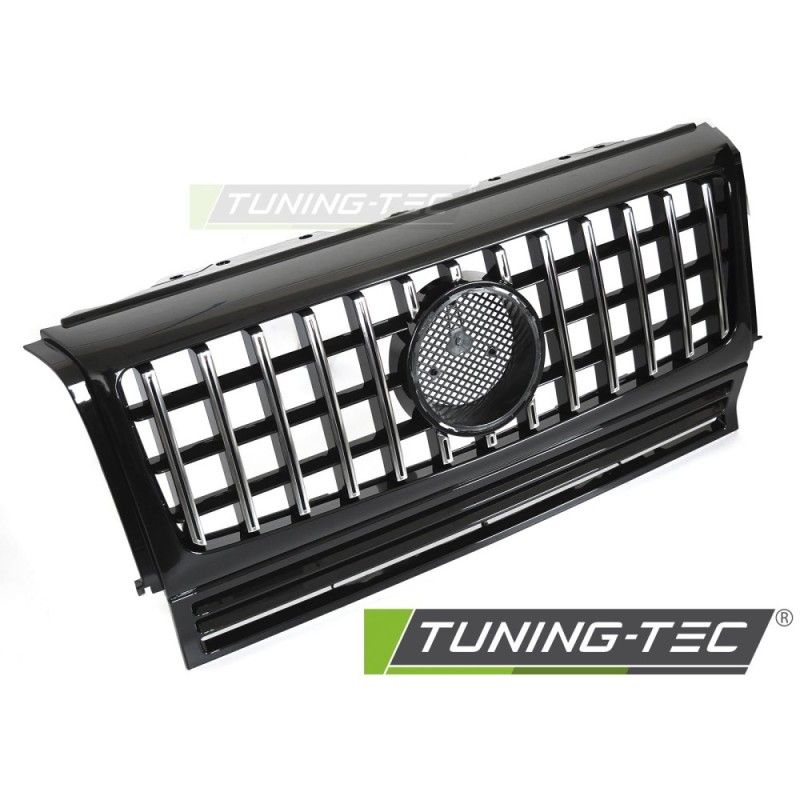 GRILLE SPORT W464 LOOK CHROME BLACK fits MERCEDES W463 90-12 , Nouveaux produits tuning-tec GRILLE SPORT W464 LOOK CHROME BLACK fits MERCEDES W463 90-12 , Nouveaux produits tuning-tec