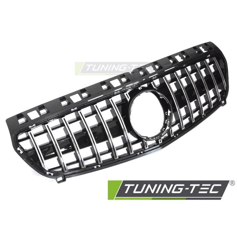GRILLE SPORT BLACK CHROME fits MERCEDES W176 12-15, Nouveaux produits tuning-tec GRILLE SPORT BLACK CHROME fits MERCEDES W176 12-15, Nouveaux produits tuning-tec