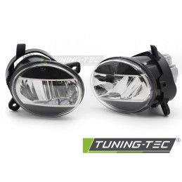 FOG LIGHTS LED BLACK CLEAR fits AUDI A4 B8 08-11 / A6 C6 09-11 / Q5 08-16, Nouveaux produits tuning-tec