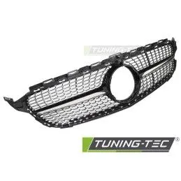 GRILLE DIAMOND BLACK CHROME with CAMERA HOLE fits MERCEDES W205 14-18 / S205 14-18 / C205 15-18 / A205 16-18, Nouveaux produits 
