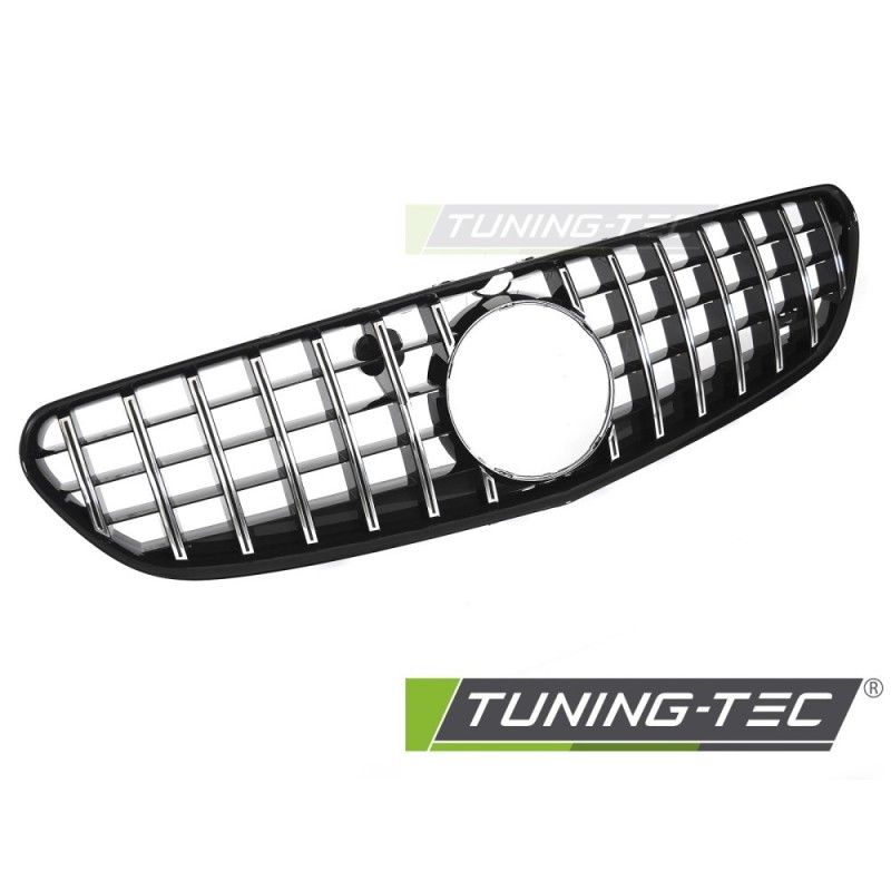 GRILLE SPORT CHROME BLACK fits MERCEDES C217 / A217 14-20, Nouveaux produits tuning-tec