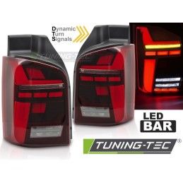 LED BAR TAIL LIGHTS RED SEQ fits VW T5 04.03-09 / 10-15, Nouveaux produits tuning-tec
