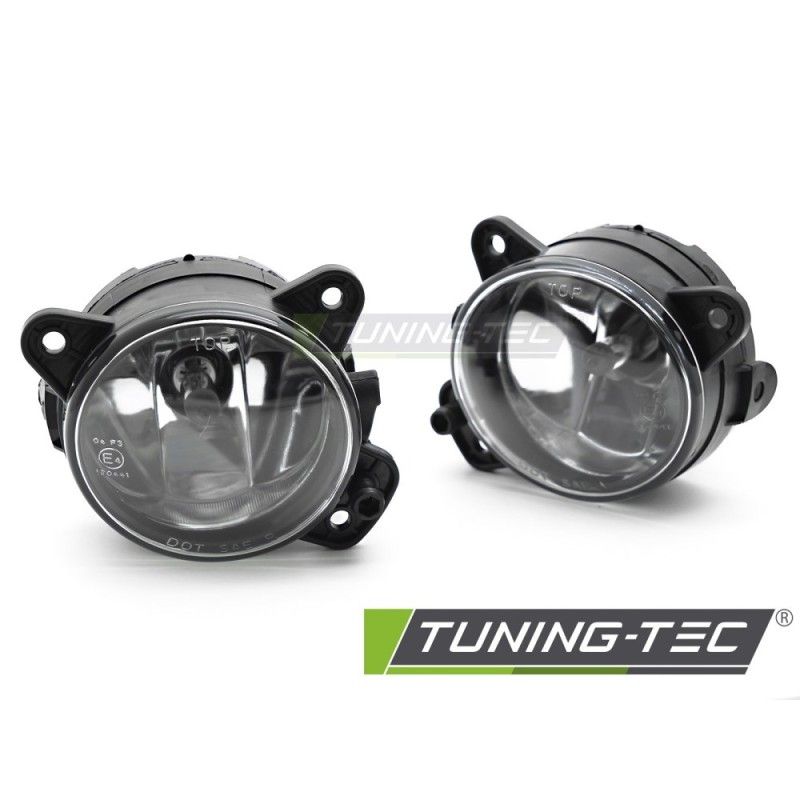 FOG LIGHTS CLEAR fits VW POLO 05-09 / T5 03-09 / CRAFTER 06-11 / TOUAREG 06-10 SKODA FABIA 04-09 / PRAKTIK / ROOMSTER, Nouveaux 