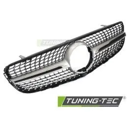 GRILLE DIAMOND SILVER CHROME with CAMERA HOLE fits MERCEDES GLC W253 15-18, Nouveaux produits tuning-tec