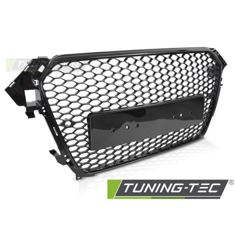 GRILLE SPORT GLOSSY BLACK PDC fits AUDI A4 B8 12-15, Nouveaux produits tuning-tec