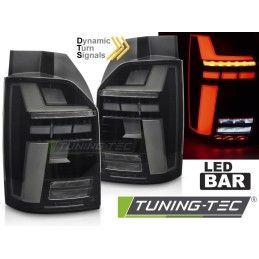 LED BAR TAIL LIGHTS SMOKE SEQ fits VW T6 15-19 / T6.1 20-24, Nouveaux produits tuning-tec