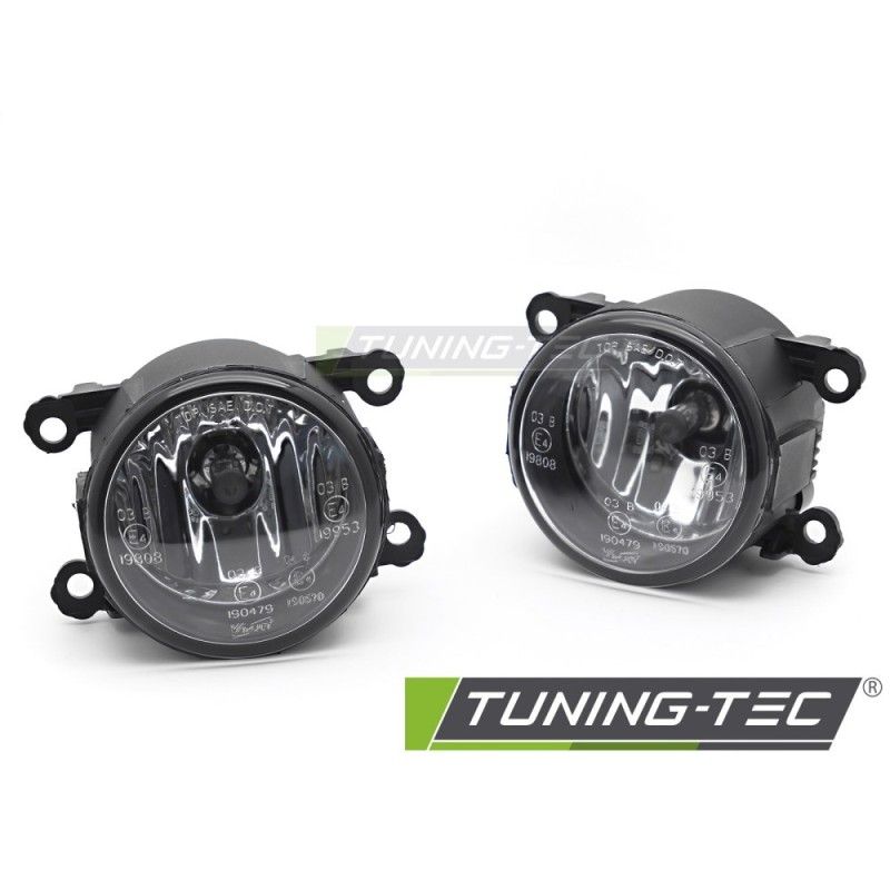 FOG LIGHTS CLEAR fits FORD / OPEL / RENAULT / PEUGEOT / CITROEN / DACIA / SUZUKI, Nouveaux produits tuning-tec
