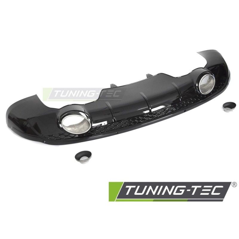 DIFFUSOR TWIN OUTLET PDC GLOSSY BLACK SPORT STYLE fits AUDI Q5 8R 12-16, Nouveaux produits tuning-tec