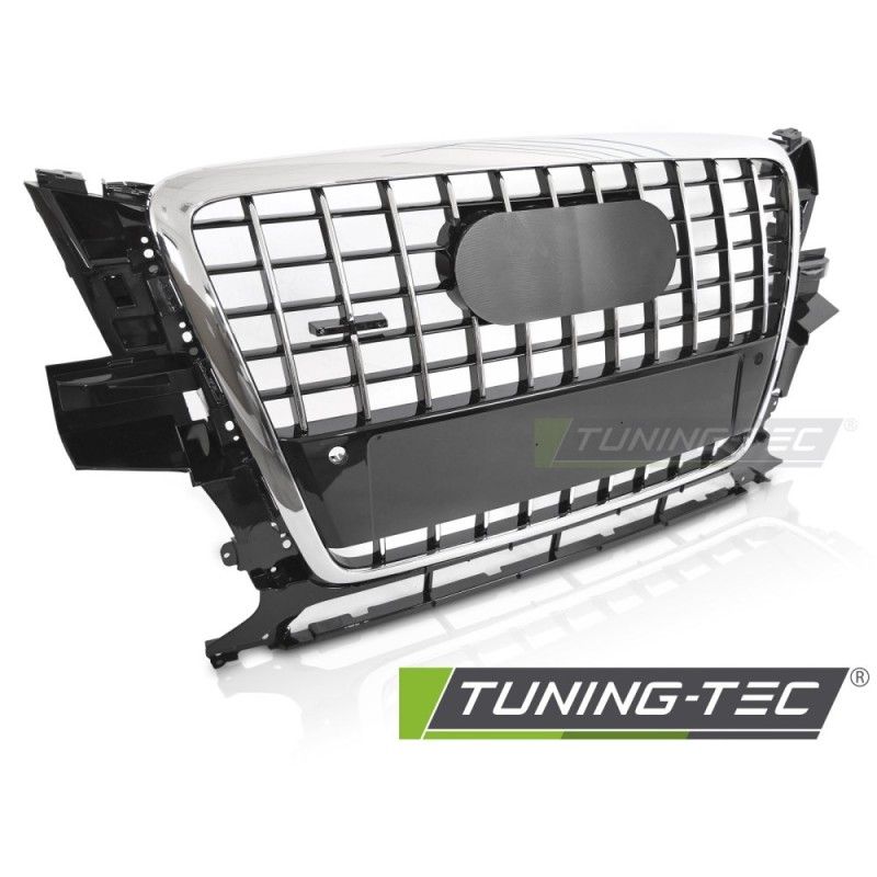 GRILLE SPORT S STYLE BLACK CHROME PDC fits AUDI Q5 8R 08-12, Nouveaux produits tuning-tec
