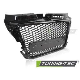 GRILLE SPORT GLOSSY BLACK PDC fits AUDI A3 8P 08-12, Nouveaux produits tuning-tec